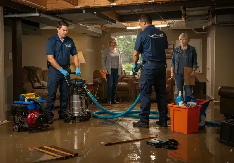 Basement Water Extraction and Removal Techniques process in Marysville, OH